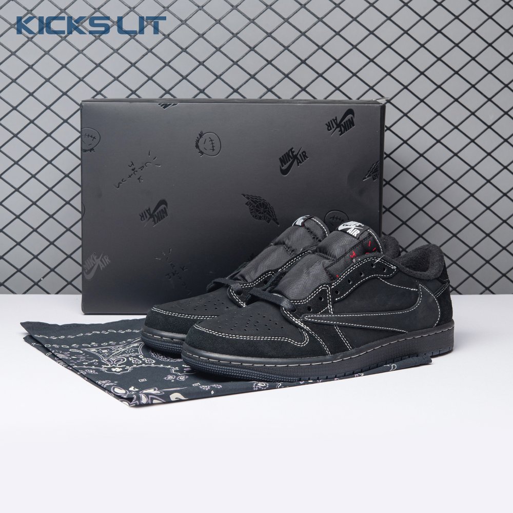 Jordan 1 Retro Low OG SP Travis Scott Black Phantom Unisex