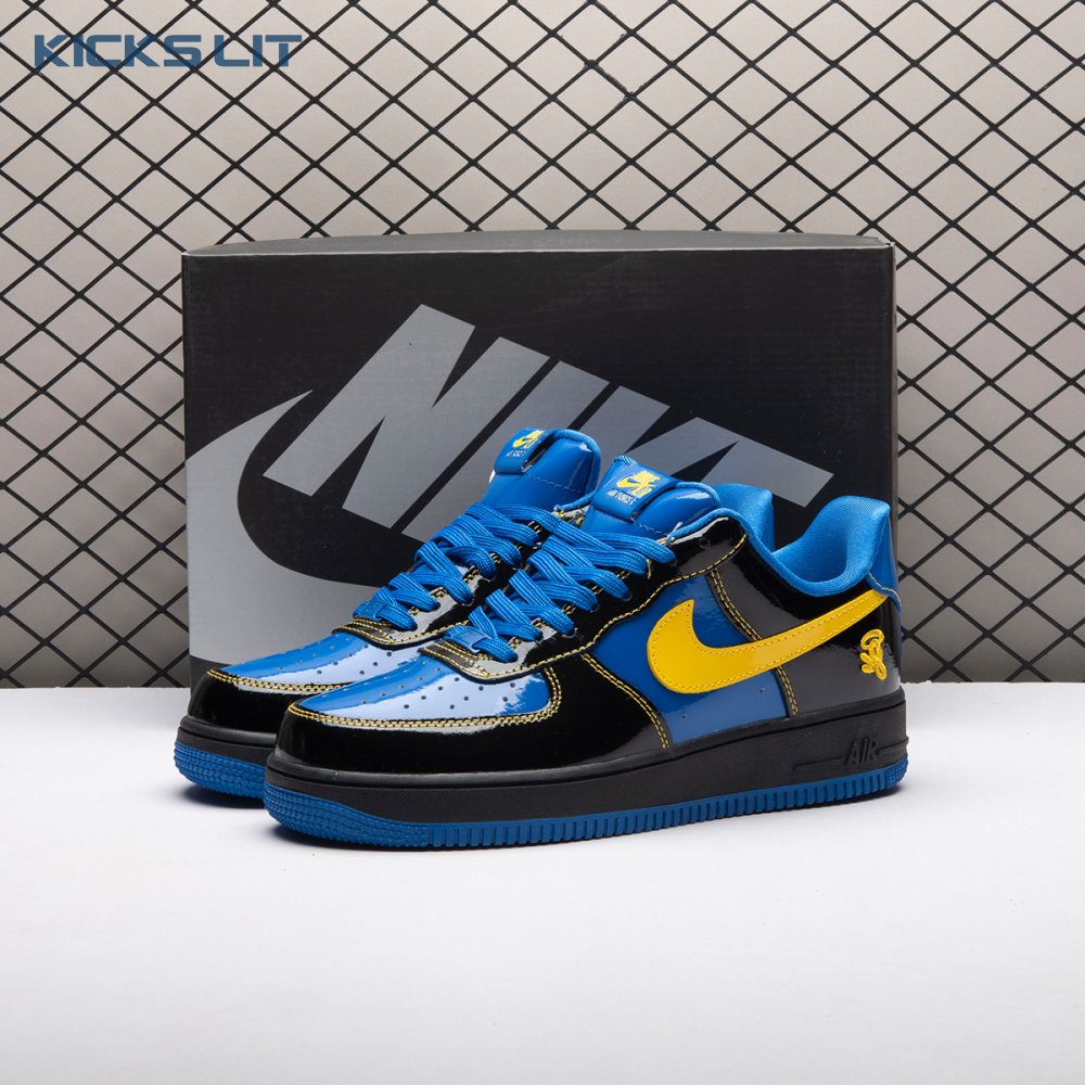 Nike Air Force 1 Low Syna Central Cee Black Optic Yellow IO1402-010 Unisex