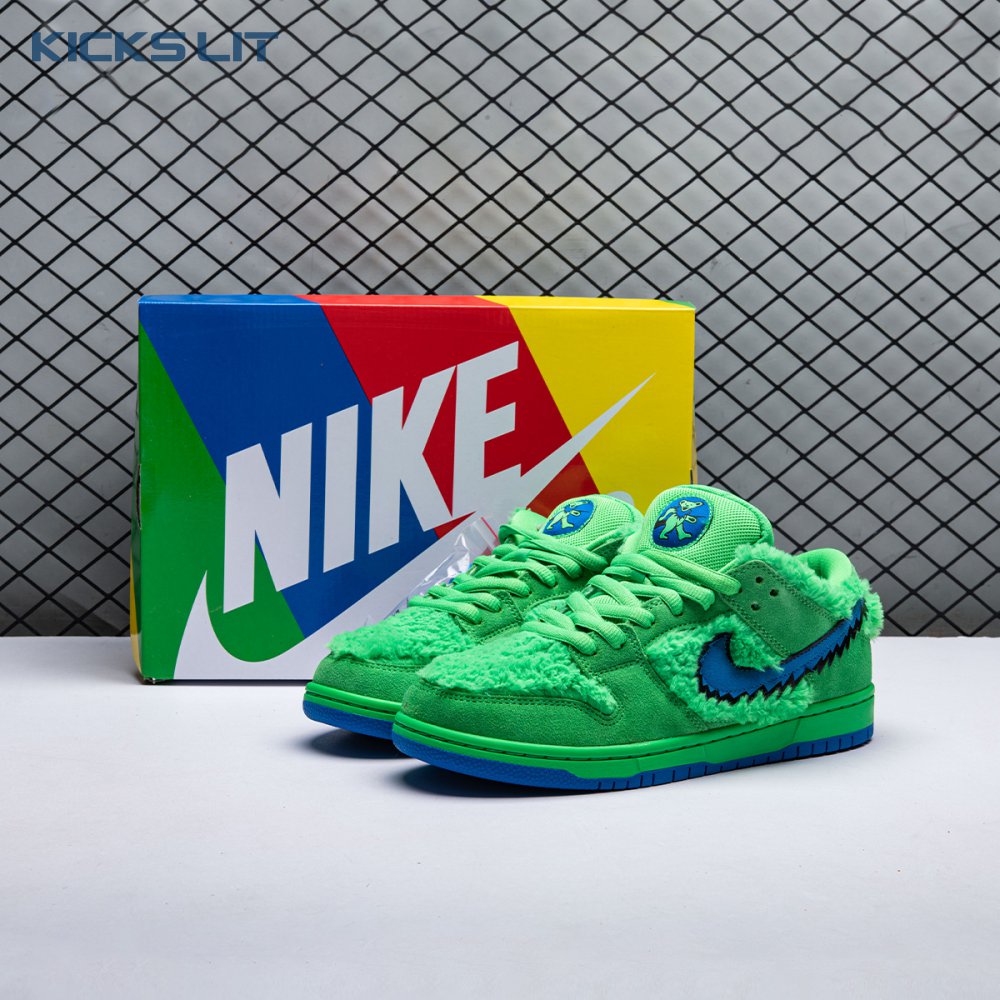 Nike SB Dunk Low Grateful Dead Bears Green CJ5378-300 Unisex