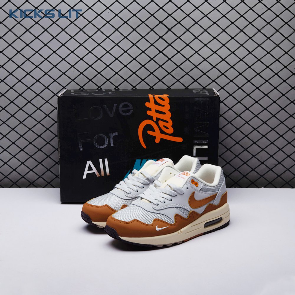 Nike Air Max 1 Patta Waves Monarch DH1348-001 Unisex
