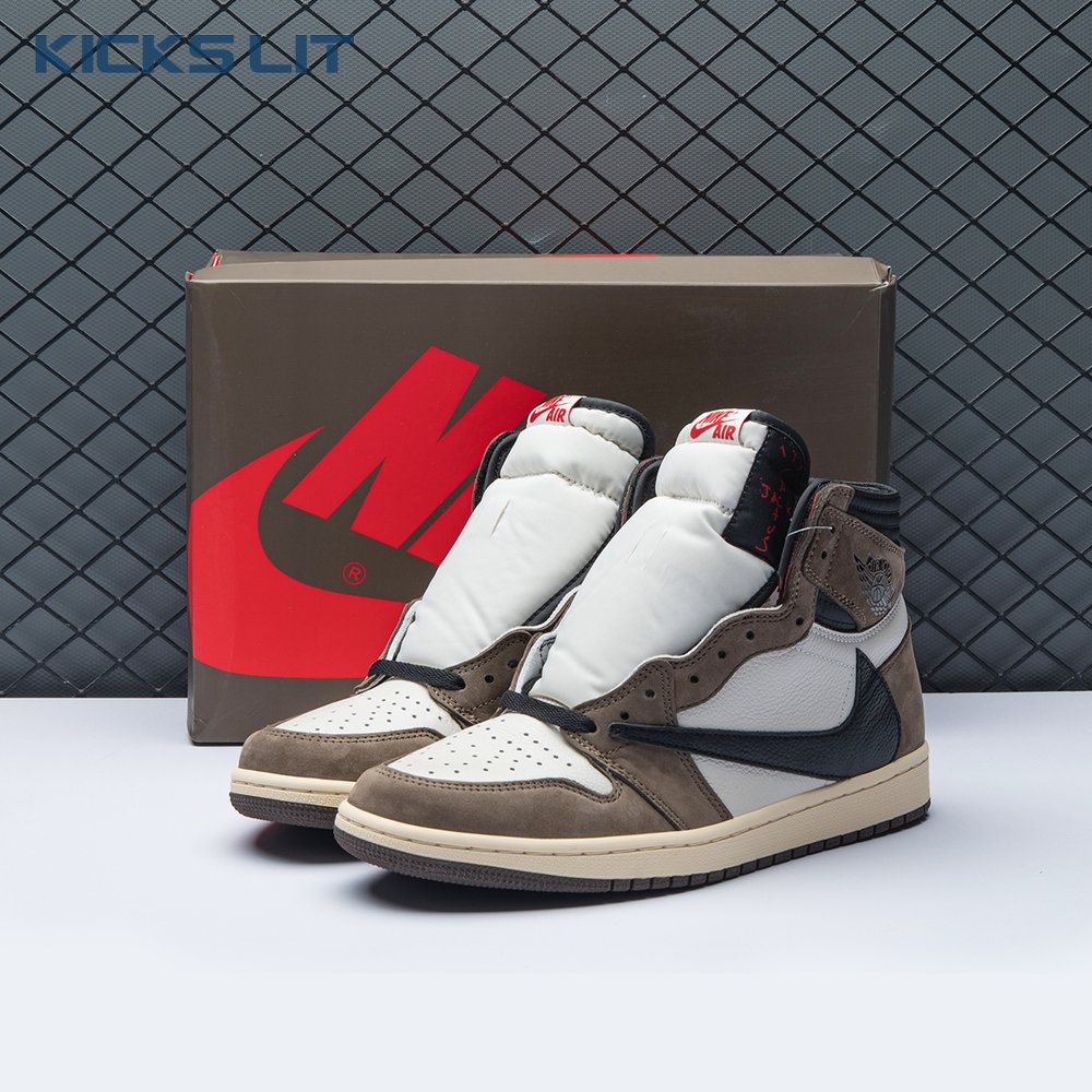 Travis Scott x Air Jordan 1 Retro High OG 'Mocha' Unisex
