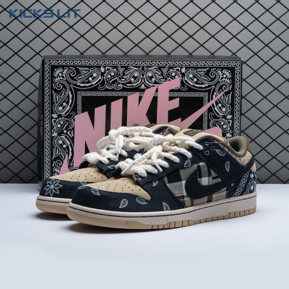 Travis Scott x Dunk Low Premium QS SB 'Cactus Jack' Unisex