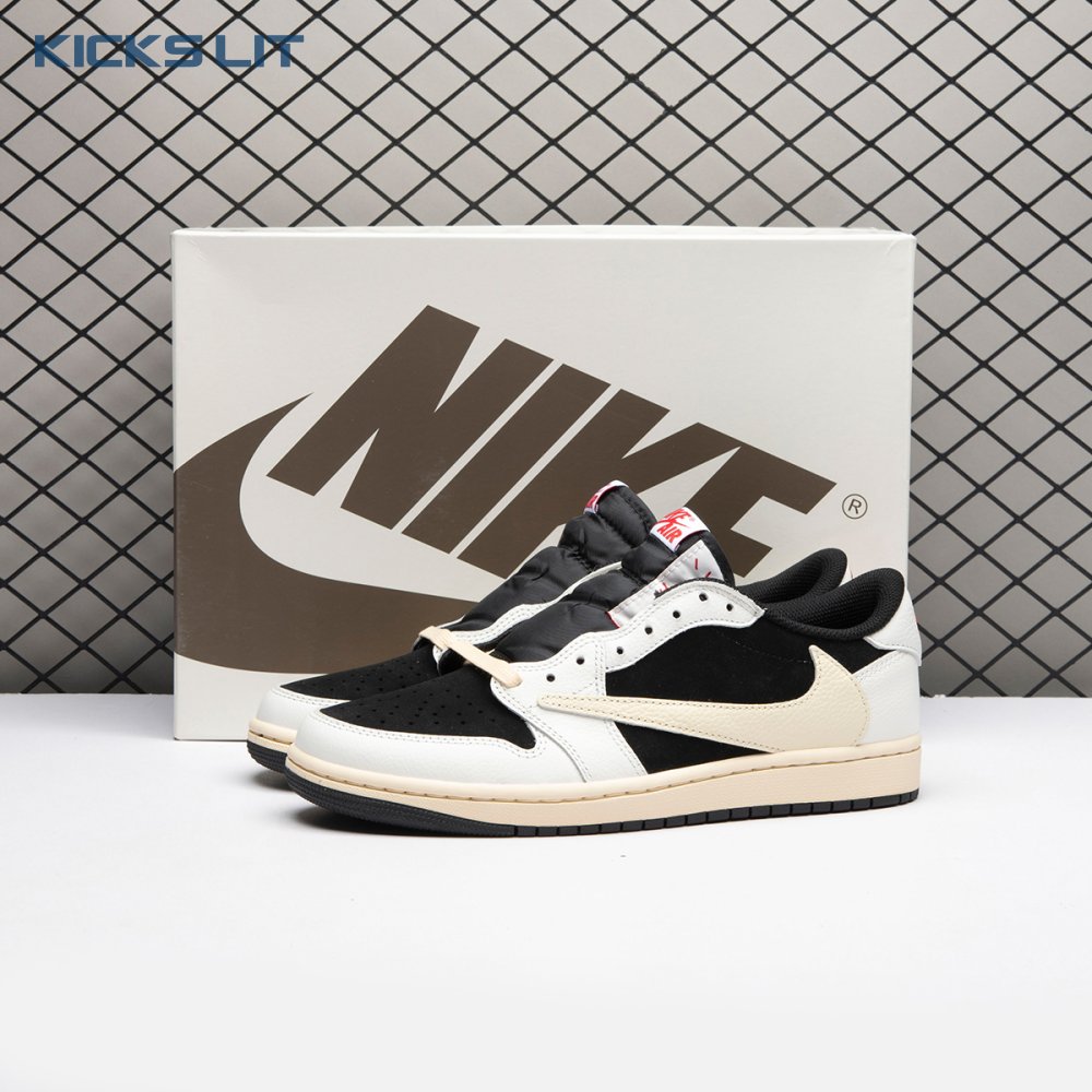 Travis Scott x Jordan 1 Low Medium Olive XZ6868-001